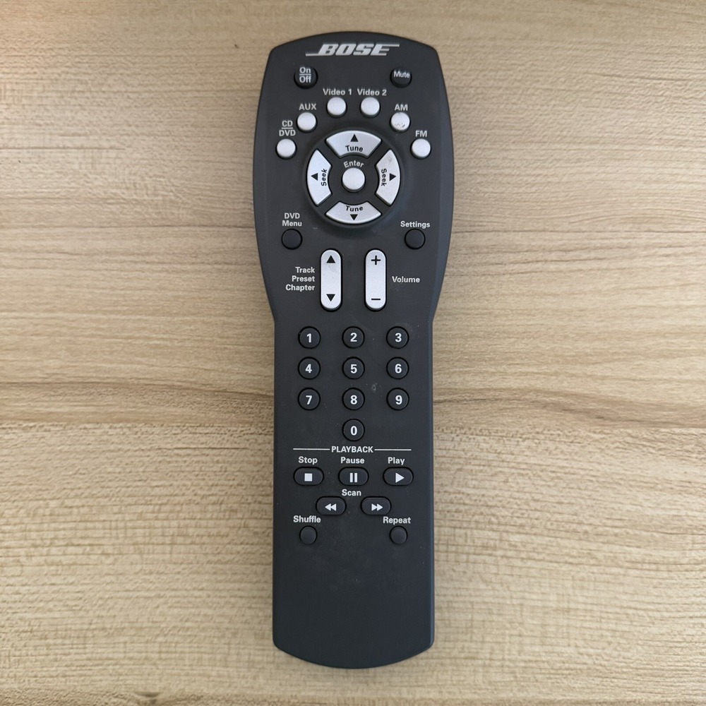 Bose 321 OEM Remote‎ Control for AV 3-2-1 Media Center Series 1 OEM Bose